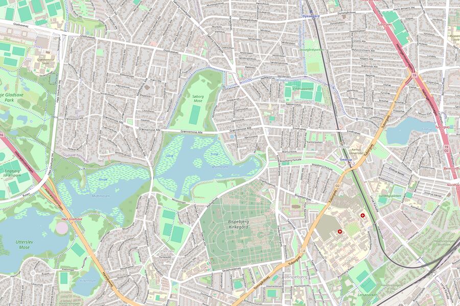 Map of Emdrup / København NV showing Henriksvej 7 and the five recent comparable sales